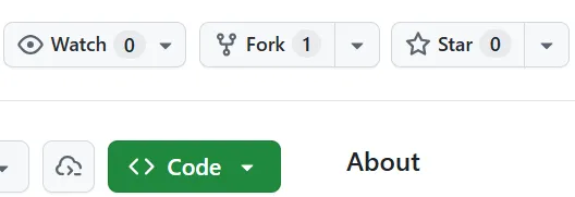 Fork button