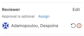 Request reviewer